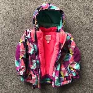 Great cat and Jack 2 piece winter jacket. Size 2T.